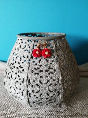 Kleine bloem rood