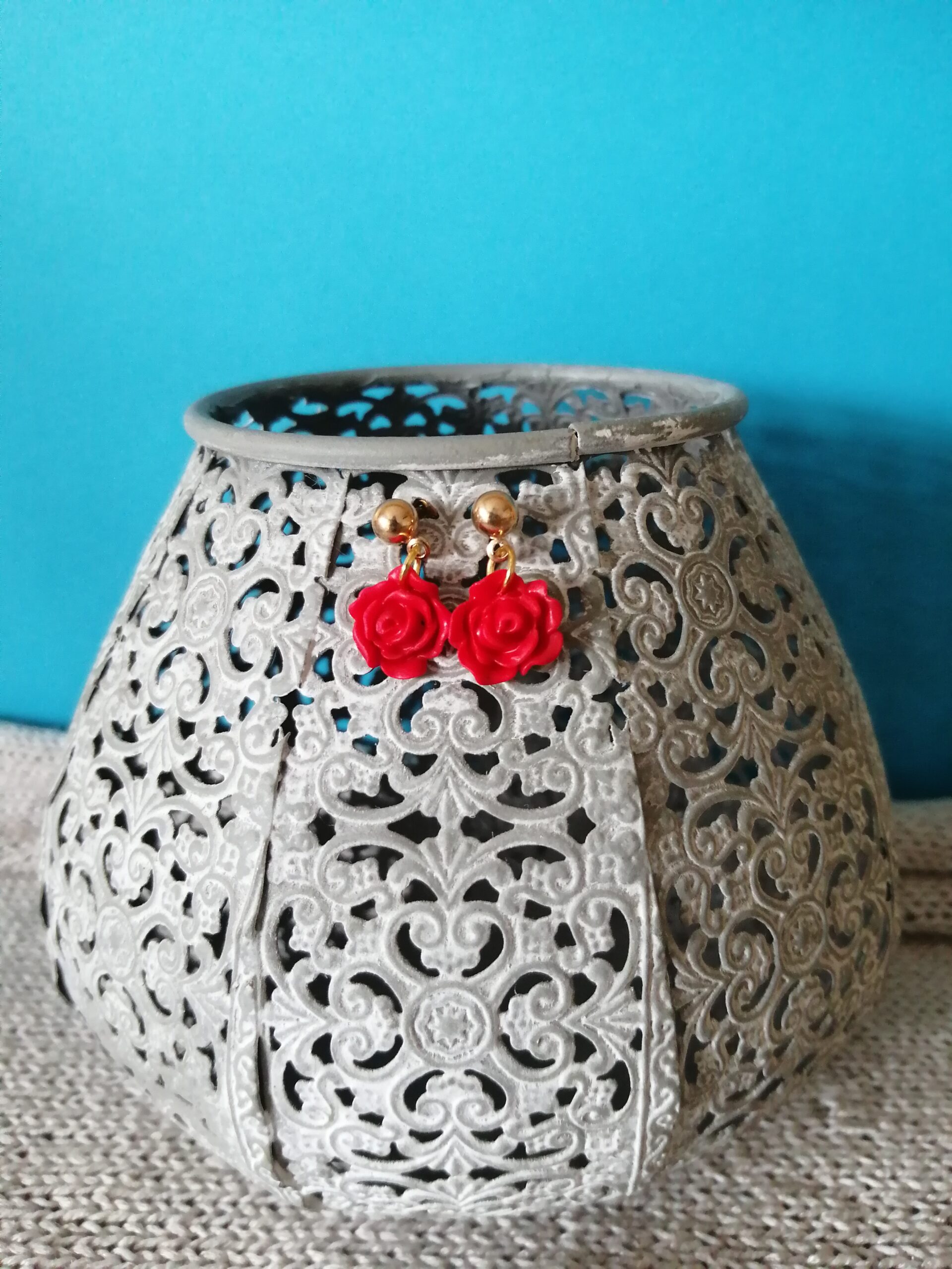 Kleine roos rood