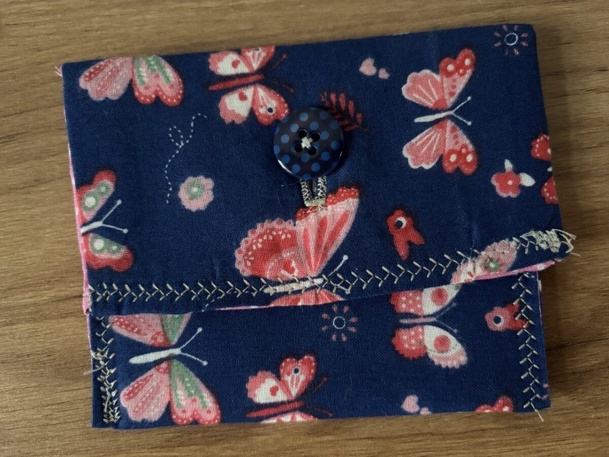 Tasje blauw