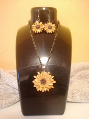 Set zonnebloemen