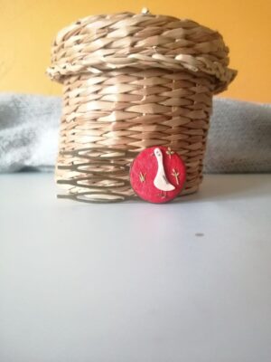 Gans rood speld