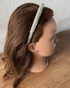 Diadeem Groen Knoop Vlecht